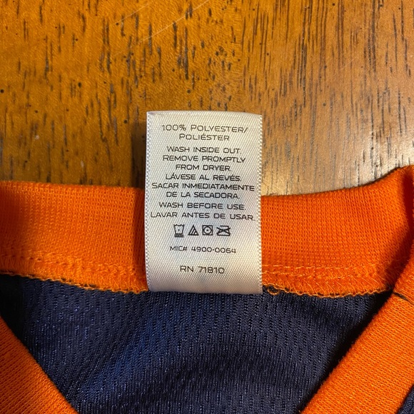 NFL team apparel Denver broncos onesie. Size 3 to 6 months. - Picture 9 of 10